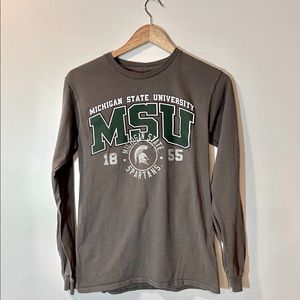 SOLD MSU Michigan State University long sleeve shirt